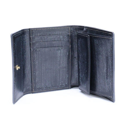 COCOMEISTER Good Old Rotate Nubuck Trifold British Sky Wallet