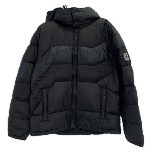 COACH Black Signature Nylon Down Jacket Size L
