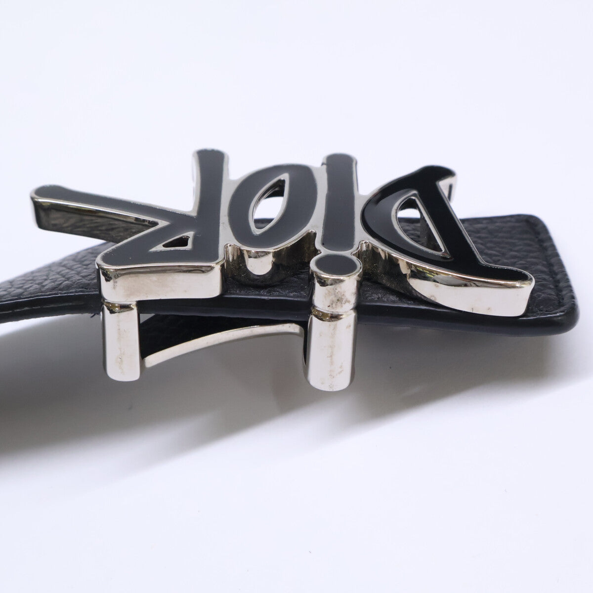 DIOR 20AW x Shawn Stussy Reversible Leather Belt