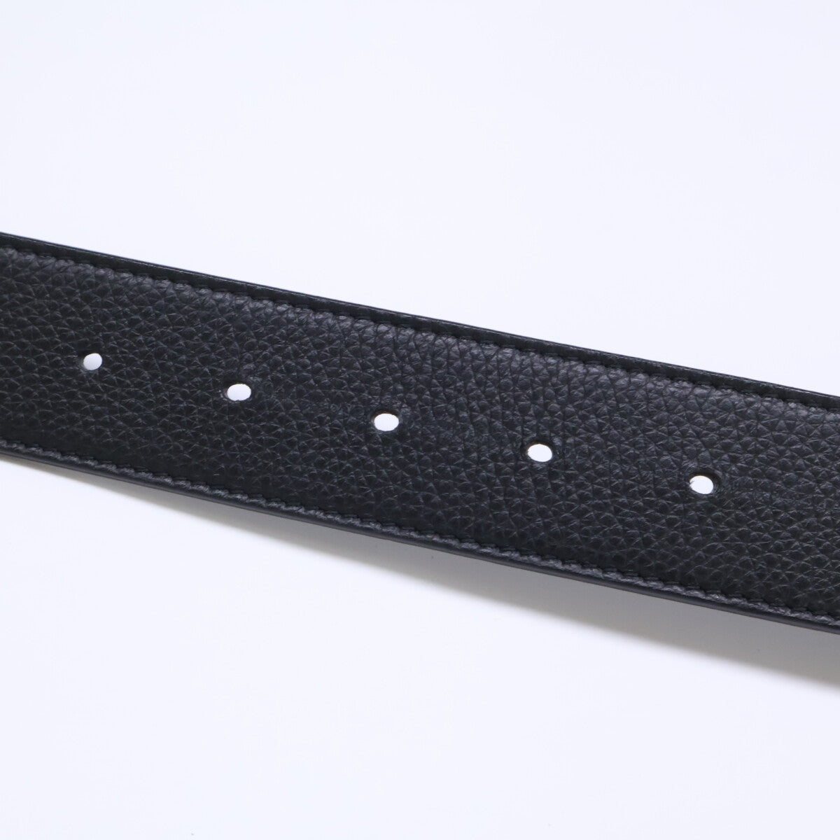 DIOR 20AW x Shawn Stussy Reversible Leather Belt
