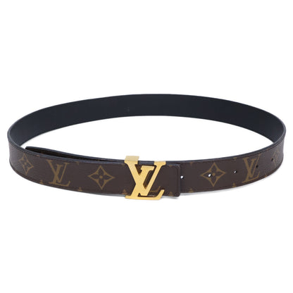 LOUIS VUITTON M9453 LV Initial Belt Brown Size 80/32