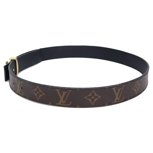LOUIS VUITTON M9453 LV Initial Belt Brown Size 80/32