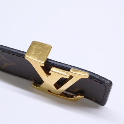 LOUIS VUITTON M9453 LV Initial Belt Brown Size 80/32