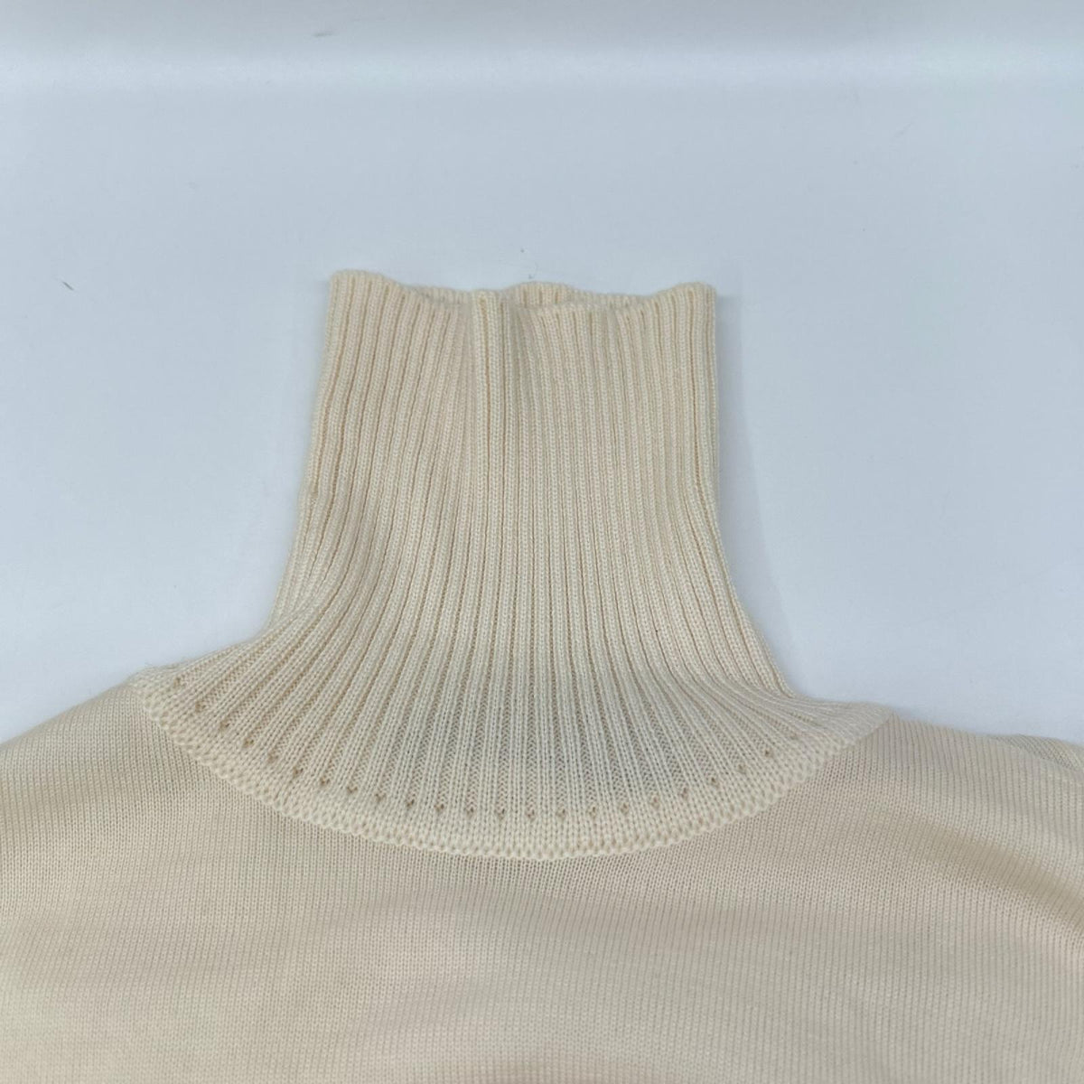 LOUIS VUITTON x NIGO Ivory Wool Turtleneck Sweater Size XS