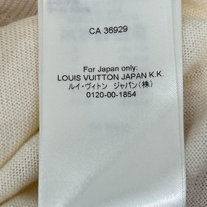 LOUIS VUITTON x NIGO Ivory Wool Turtleneck Sweater Size XS