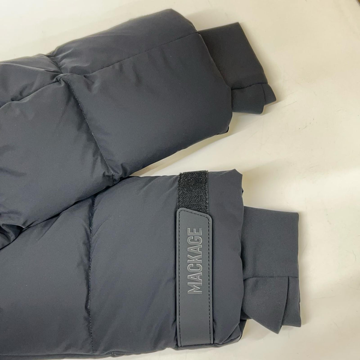 Mackage SAMUEL-SKI Nylon Down Jacket Black Size 38