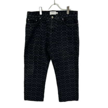 COACH Black Signature Denim Jeans Size 34