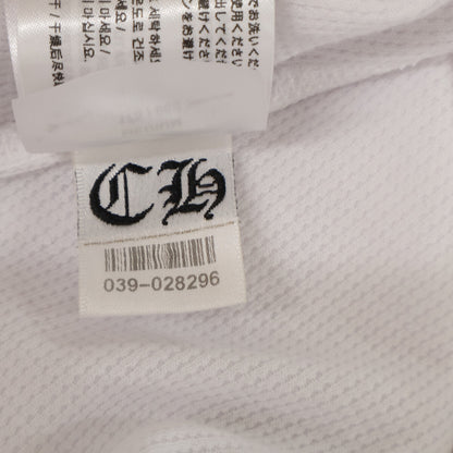 Chrome Hearts Horseshoe Thermal Long Sleeve T-Shirt White Size M