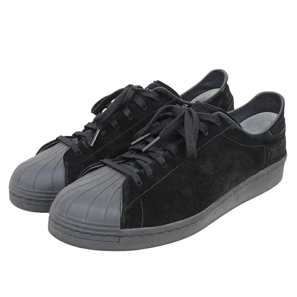 Y-3 KURO SUPERSTAR Low-Cut Leather Sneakers Size 10(US)