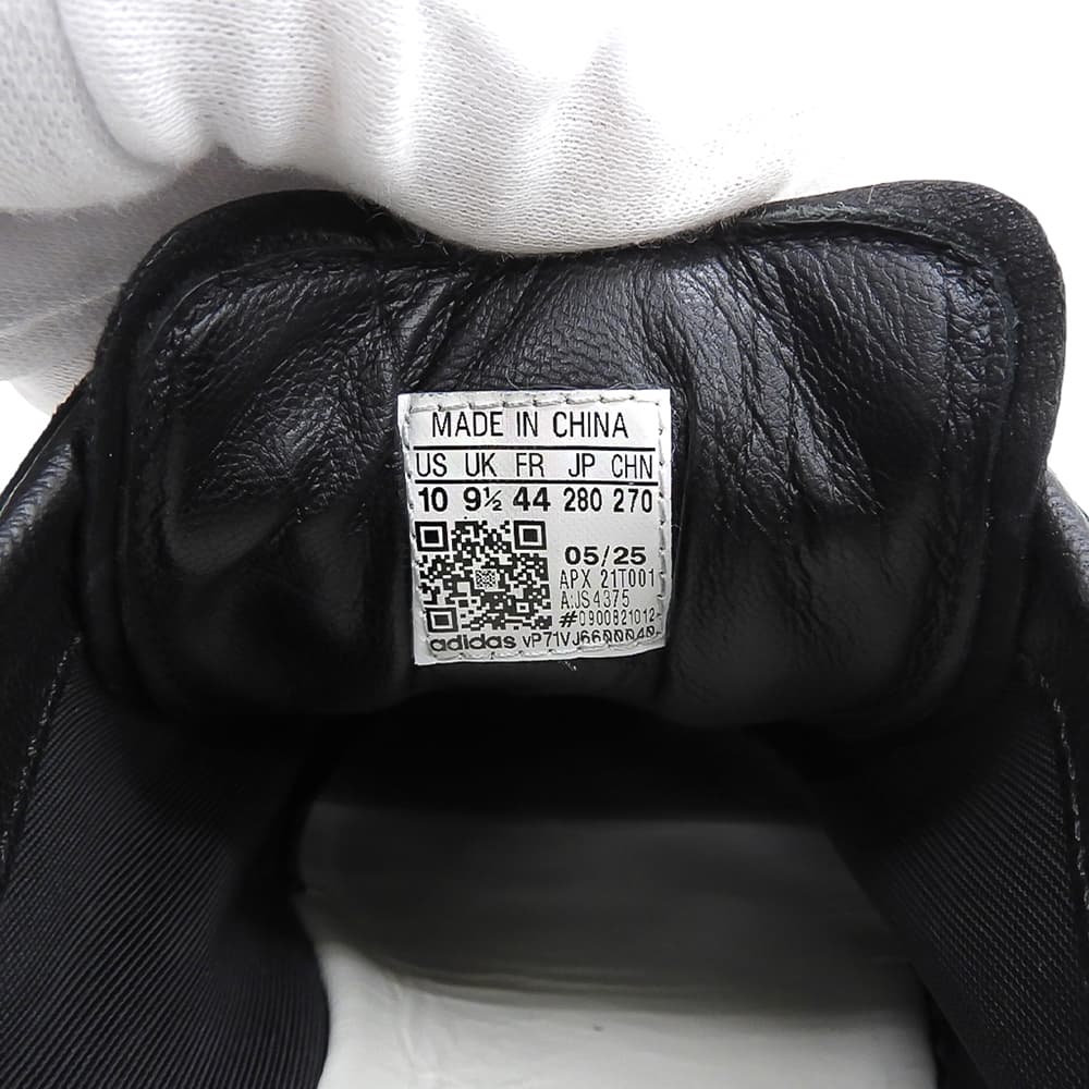 Y-3 KURO SUPERSTAR Low-Cut Leather Sneakers Size 10(US)