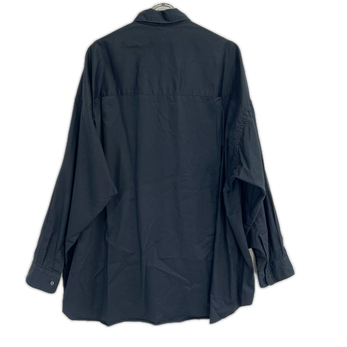 Graphpaper 24AW Silicon Poplin Oversized Shirt Black Size 2