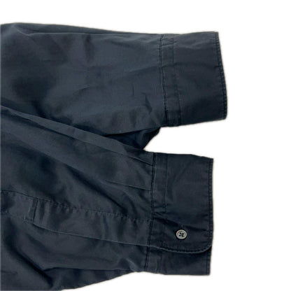 Graphpaper 24AW Silicon Poplin Oversized Shirt Black Size 2