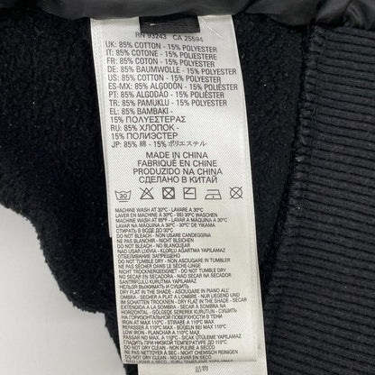 DIESEL Black/Navy Nylon Hybrid Hooded Zip Jacket