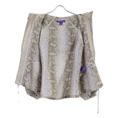 RalphLauren PURPLE LABEL Python Nylon Hooded Jacket Size S/P