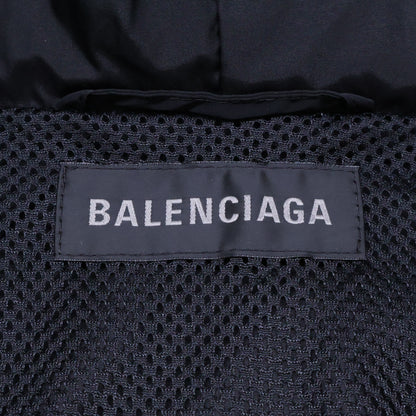 BALENCIAGA 23AW Logo Oversized Matte Nylon Jumpsuit Size L