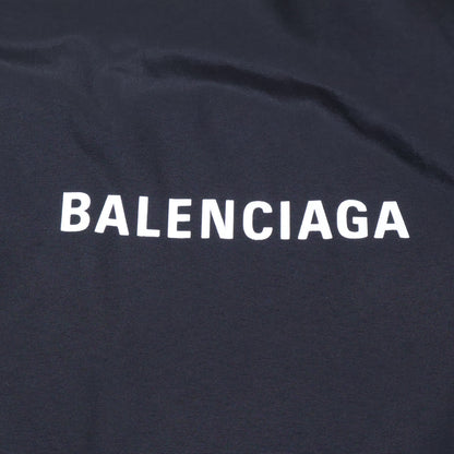 BALENCIAGA 23AW Logo Oversized Matte Nylon Jumpsuit Size L