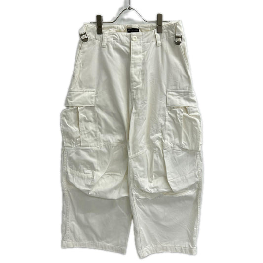 BALENCIAGA 22 Cargo Pants White Size XXS