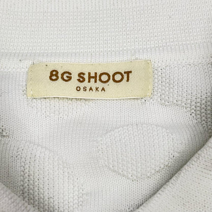 LOGO JACQUARD KNIT POLO White Polyester
