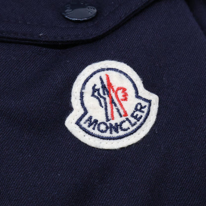 MONCLER MONTGENEVRE Wool Down Jacket Navy Size 1