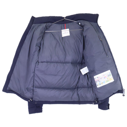 MONCLER MONTGENEVRE Wool Down Jacket Navy Size 1