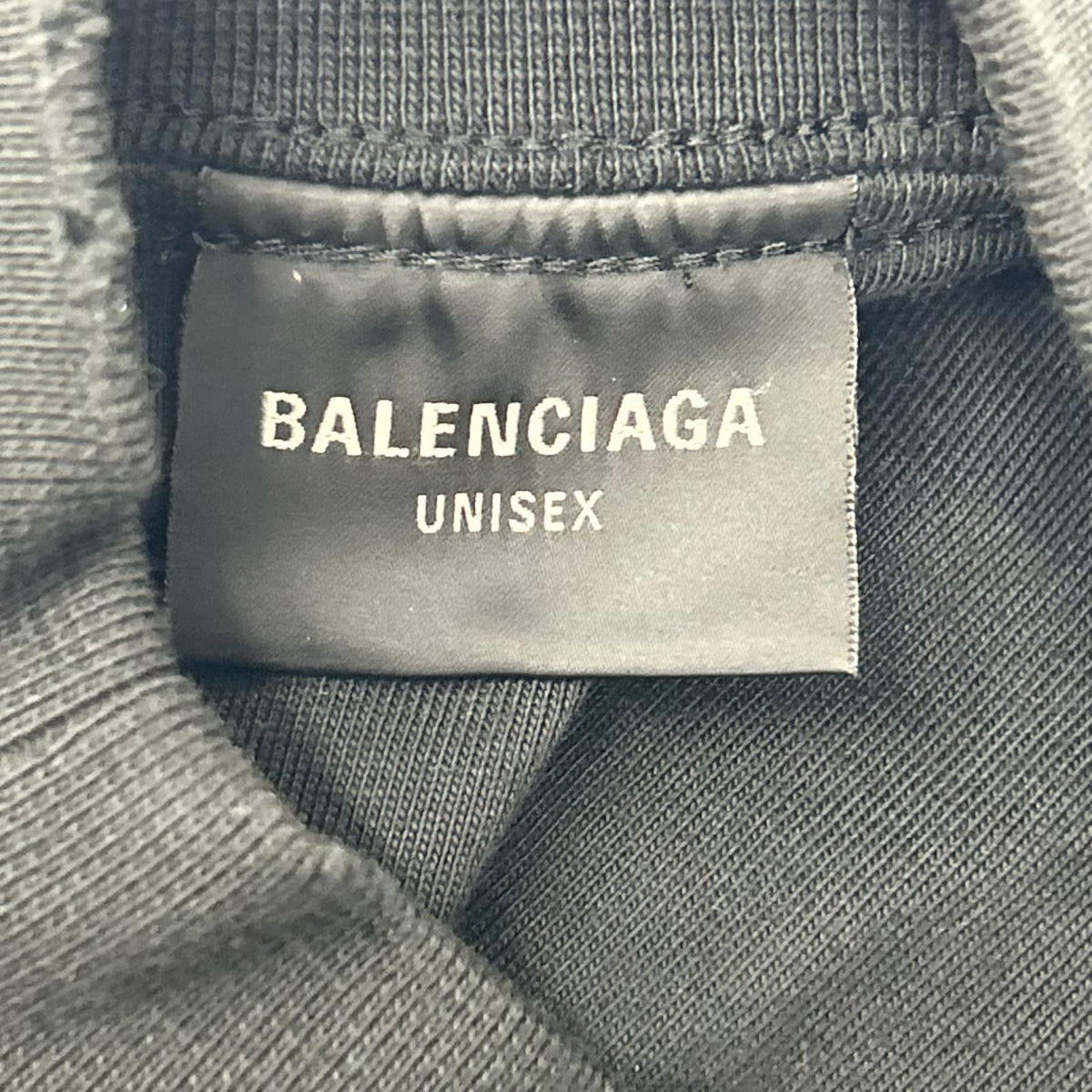 BALENCIAGA 23 Antwerp Inside Out T-Shirt Black Size L