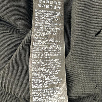 BALENCIAGA 23 Antwerp Inside Out T-Shirt Black Size L