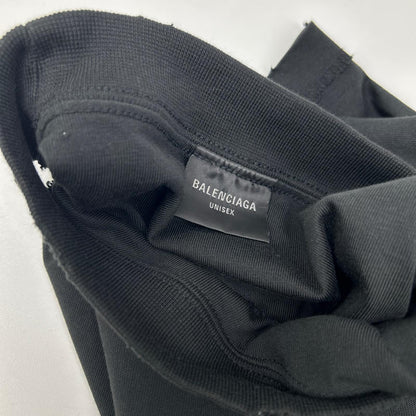 BALENCIAGA 23 Antwerp Inside Out T-Shirt Black Size L