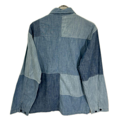 POLObyRalphLauren Patchwork Denim Shirt Blue Polo