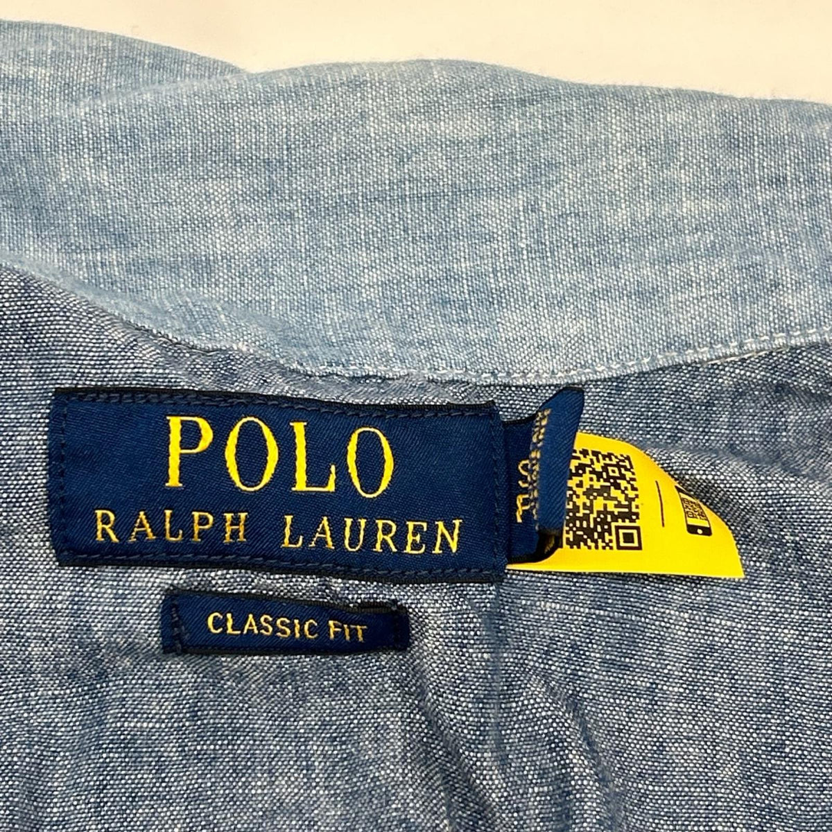 POLObyRalphLauren Patchwork Denim Shirt Blue Polo