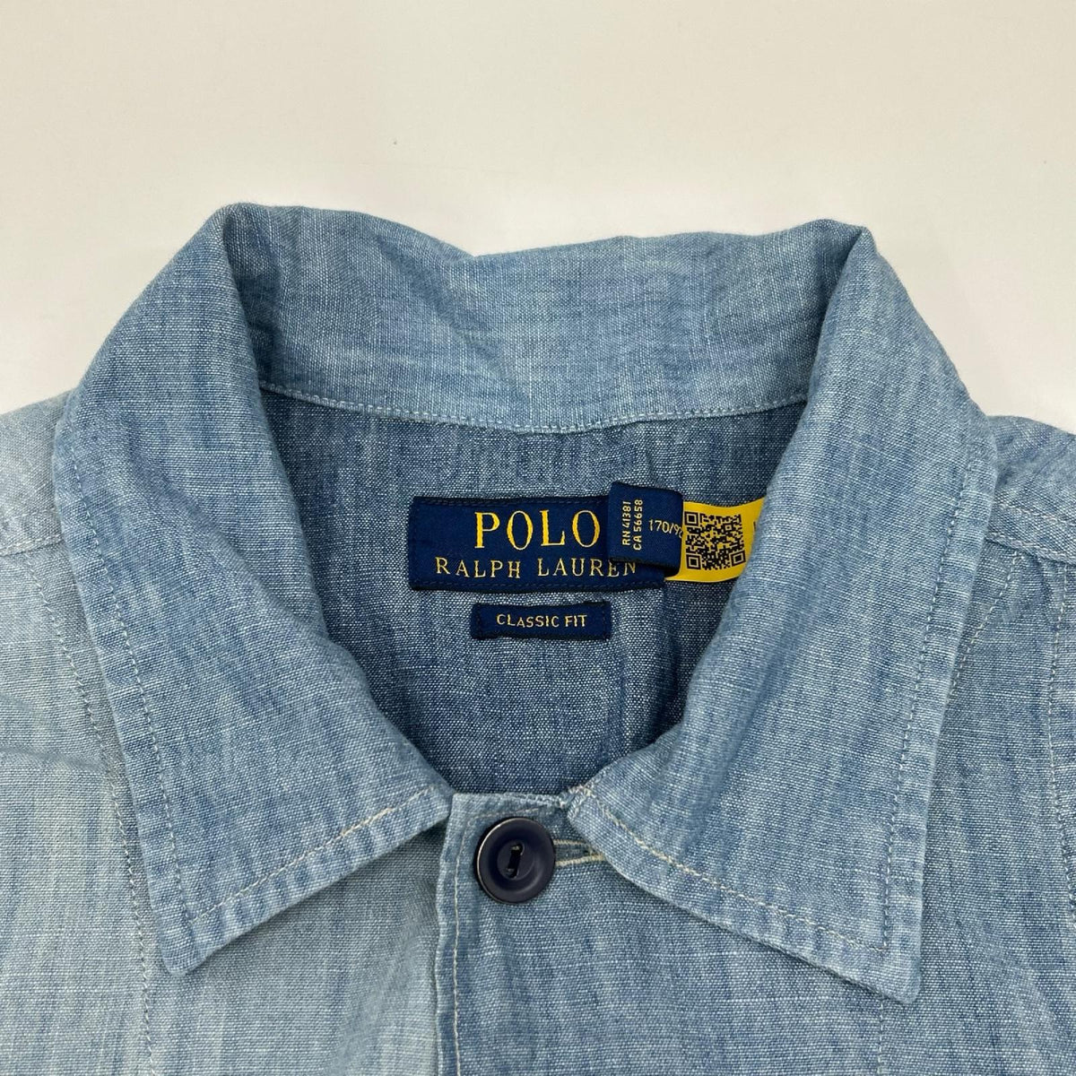 POLObyRalphLauren Patchwork Denim Shirt Blue Polo