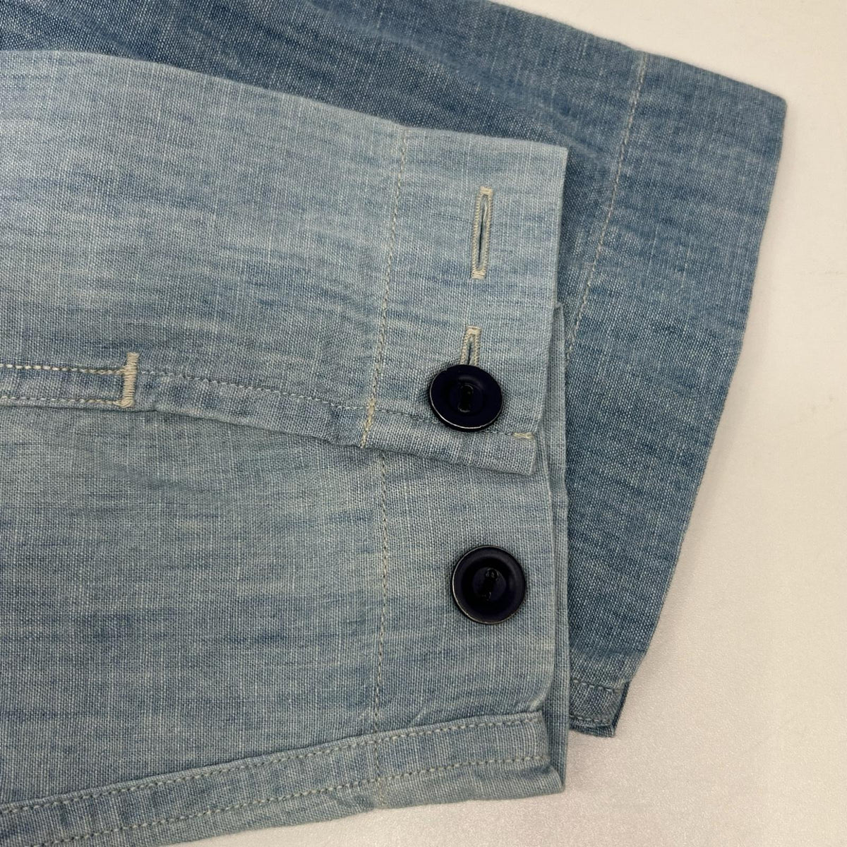 POLObyRalphLauren Patchwork Denim Shirt Blue Polo