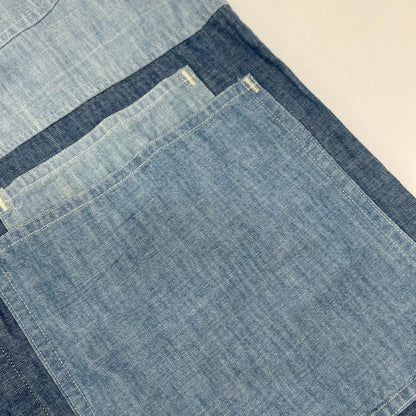 POLObyRalphLauren Patchwork Denim Shirt Blue Polo