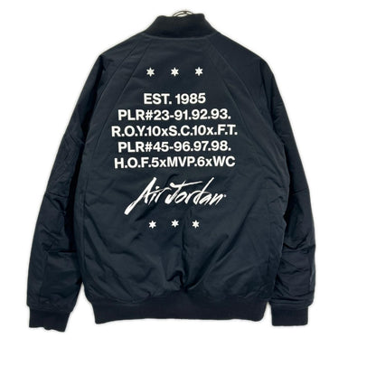 JORDAN Black J-1 Bomber Jacket