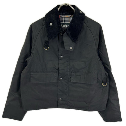 Barbour 252MWX1212 Spey Wax Cotton Oiled Jacket Black Size S