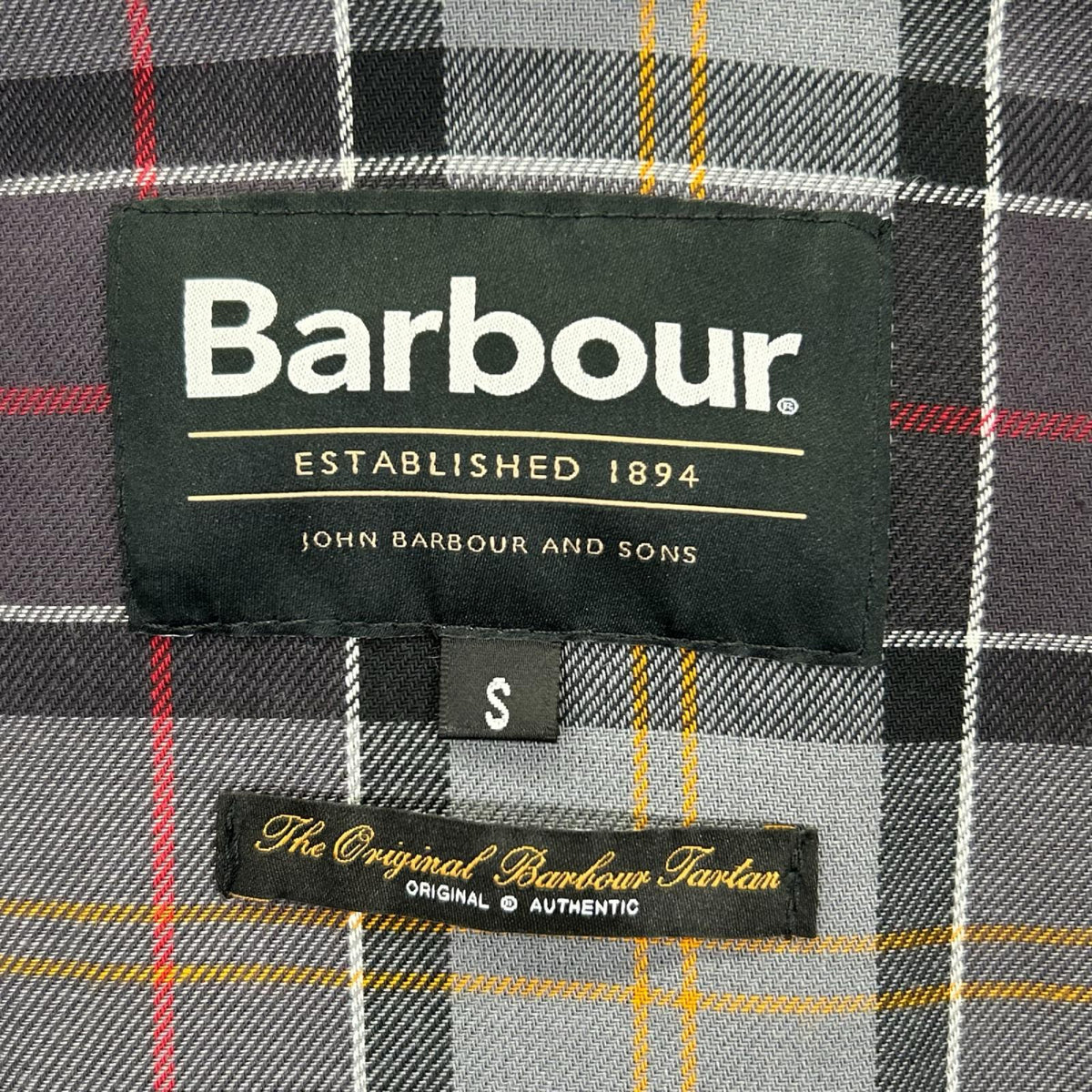 Barbour 252MWX1212 Spey Wax Cotton Oiled Jacket Black Size S