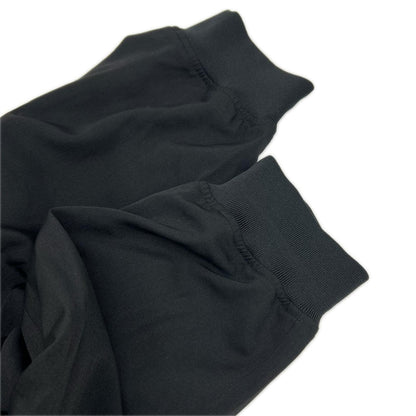 Ground Y Black Wool Gabardine Ribbed Hem Cargo Pants Size 3