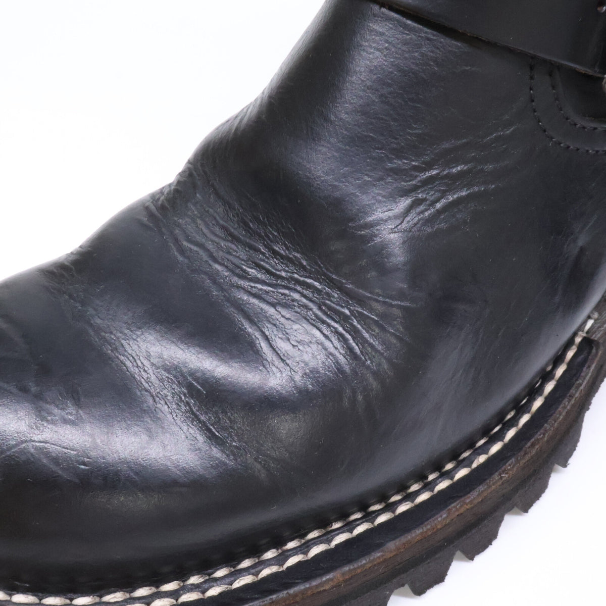 SLOW WEAR LION 8959H Chrome Excel Boots Black Size 7E