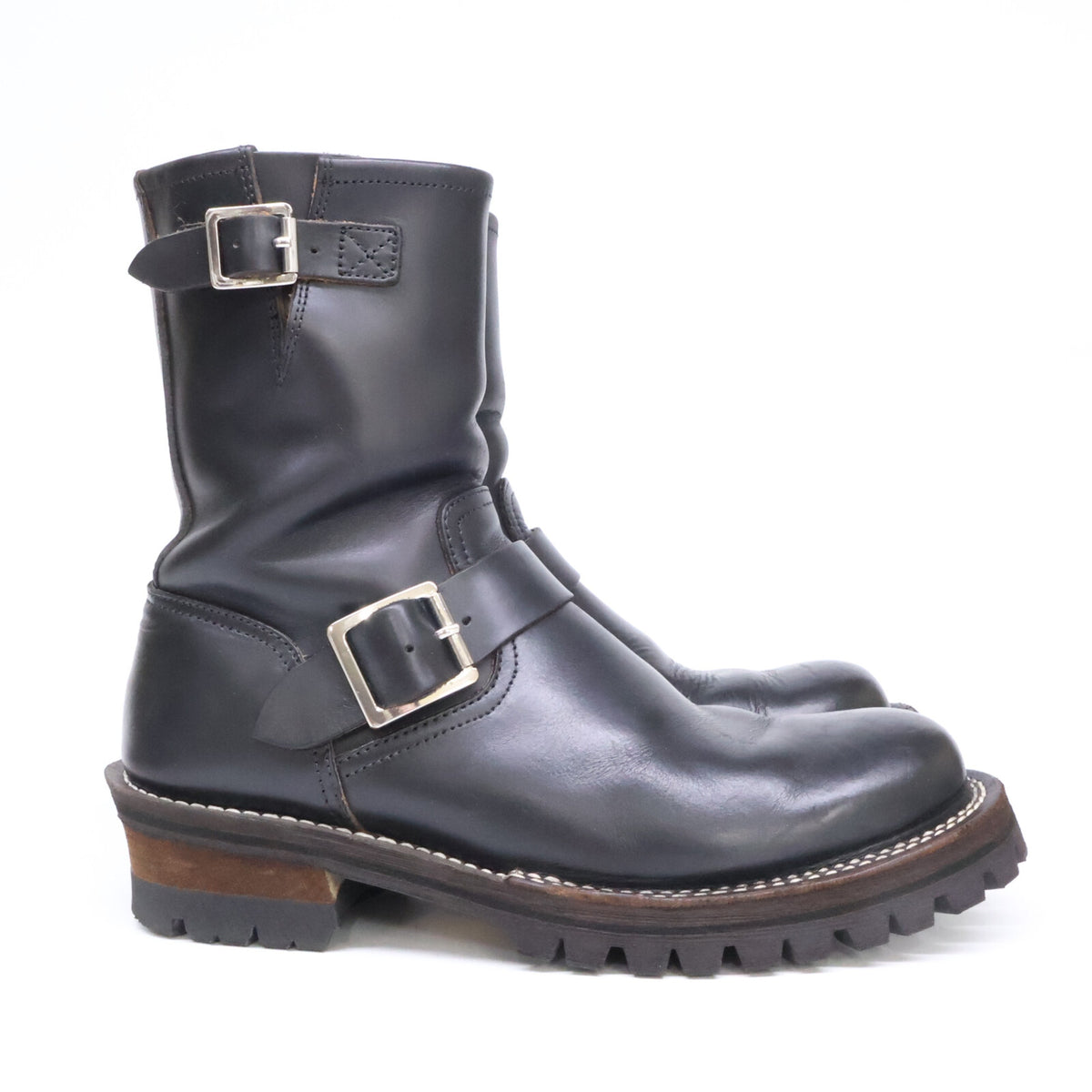 SLOW WEAR LION 8959H Chrome Excel Boots Black Size 7E