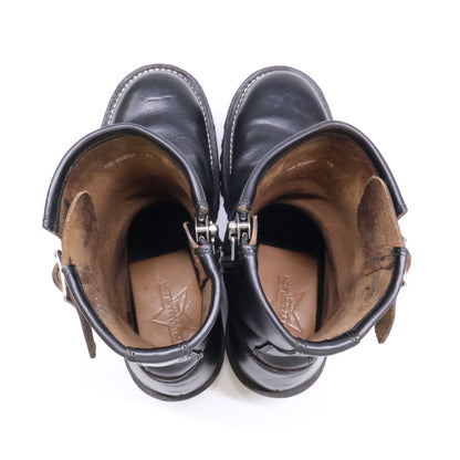 SLOW WEAR LION 8959H Chrome Excel Boots Black Size 7E