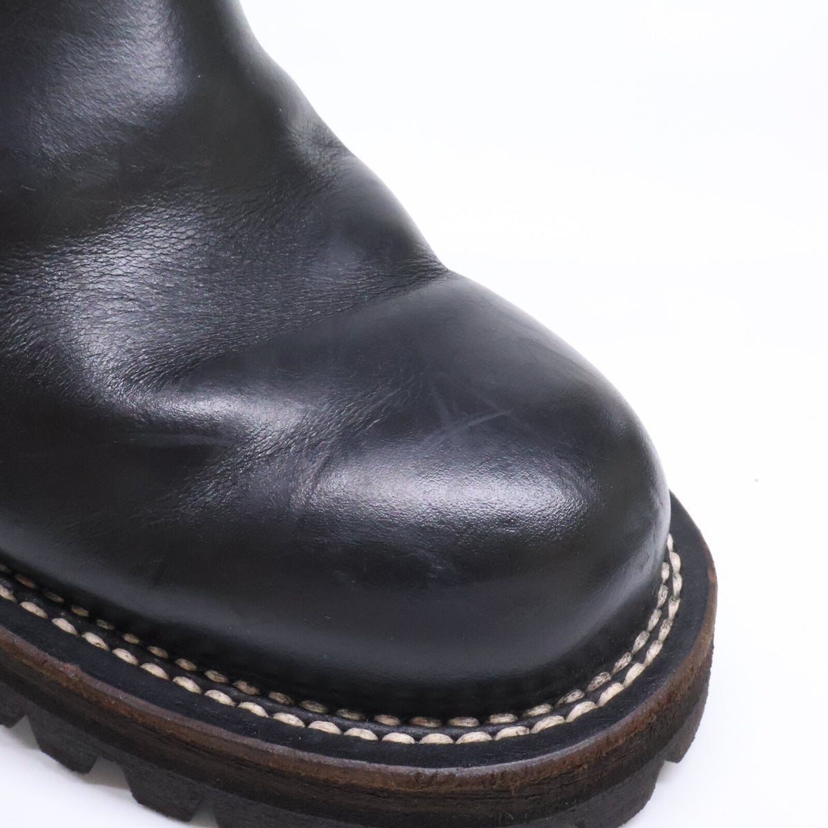 SLOW WEAR LION 8959H Chrome Excel Boots Black Size 7E
