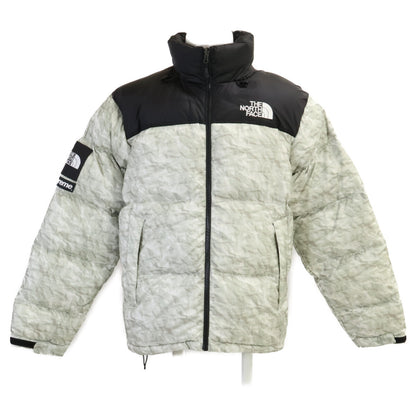 THE NORTH FACE 19AW Supreme Paper Print Jacket Gray Size M