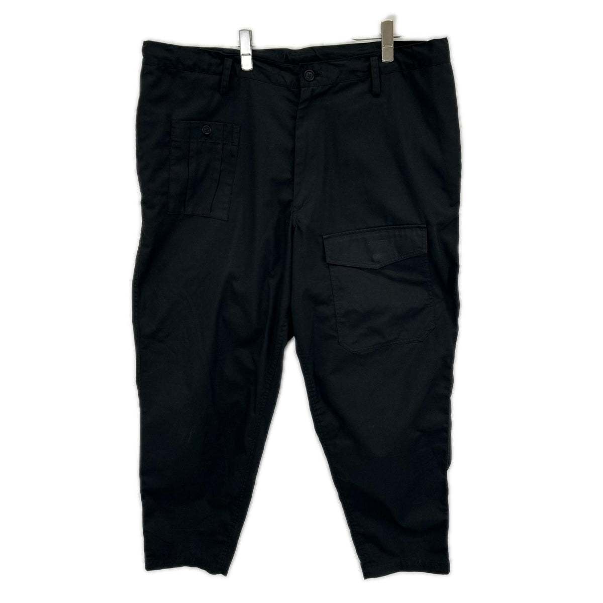 Y's for men Black Polyester Work Pants Size 3