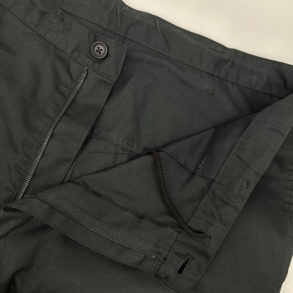 Y's for men Black Polyester Work Pants Size 3