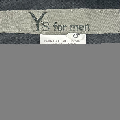 Y's for men Black Polyester Work Pants Size 3