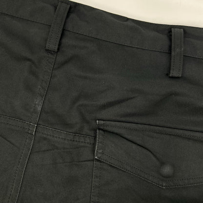 Y's for men Black Polyester Work Pants Size 3