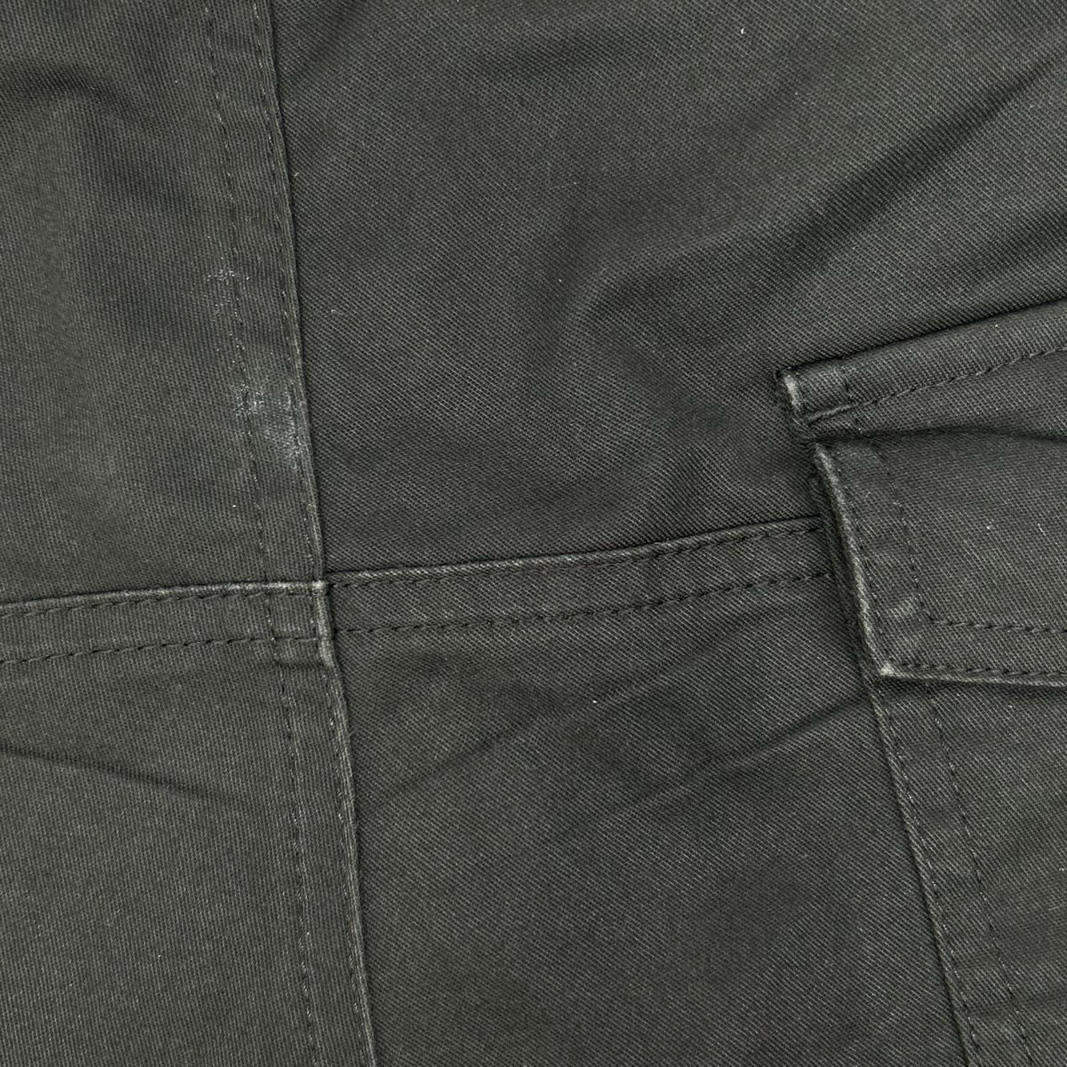 Y's for men Black Polyester Work Pants Size 3