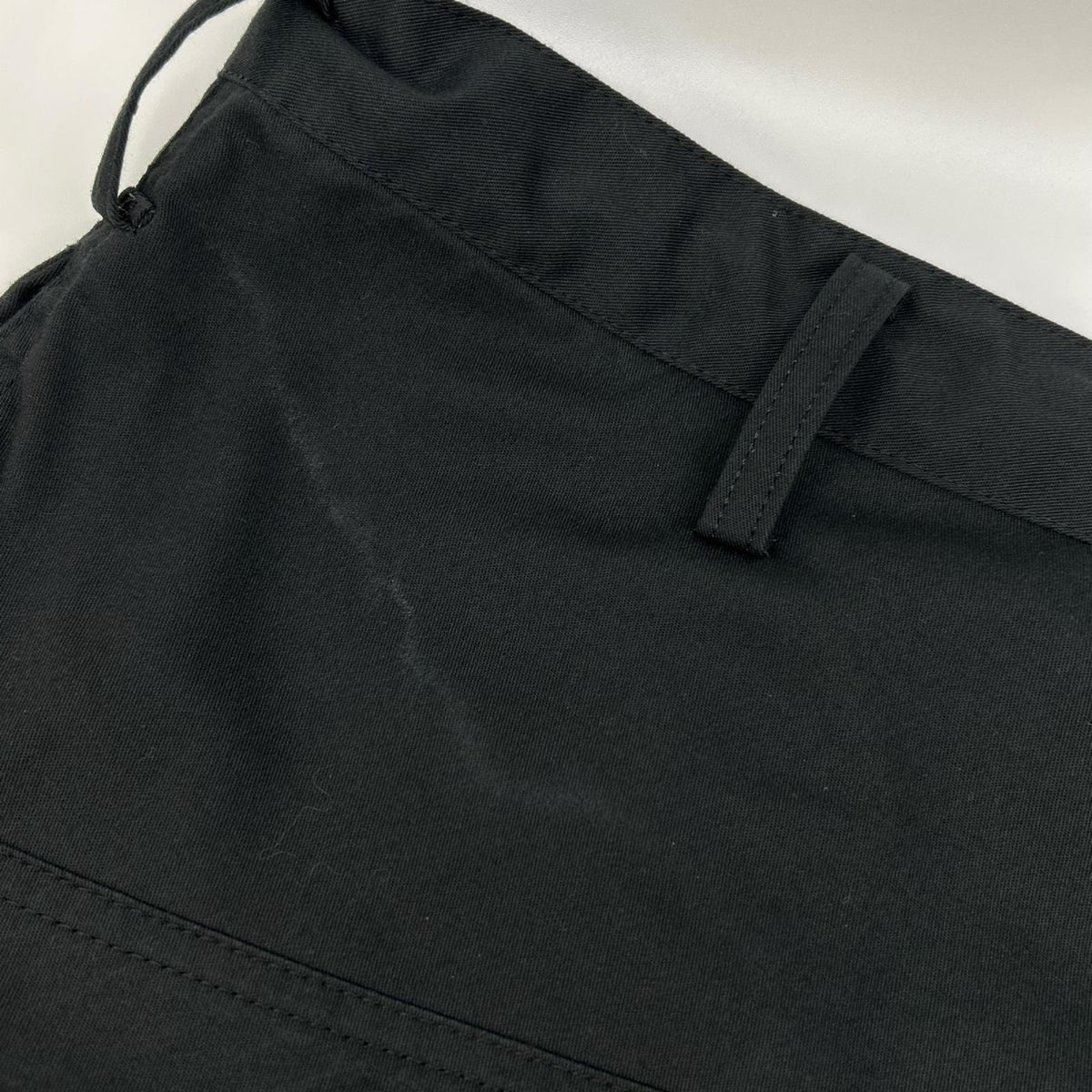 Y's for men Black Polyester Work Pants Size 3