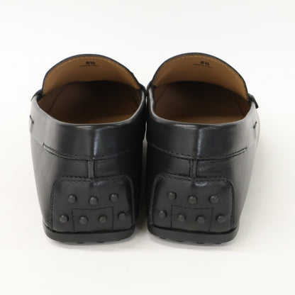 TOD'S Horsebit Driving Shoes Black Sneakers Size 8 1/2