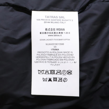 TATRAS ENRI Hooded Nylon Down Jacket Black Size 03
