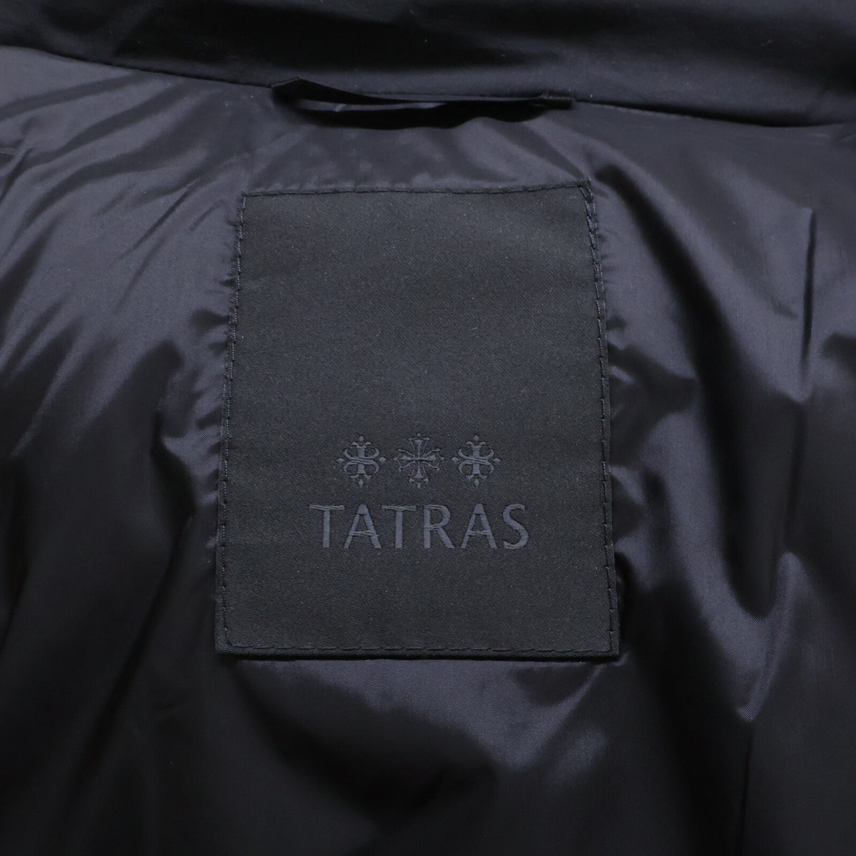 TATRAS ENRI Hooded Nylon Down Jacket Black Size 03
